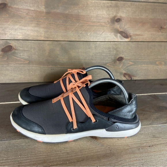 olukai mikili womens size 8.5 shoes gray comfort slip on sneakers - Picture 1 of 8